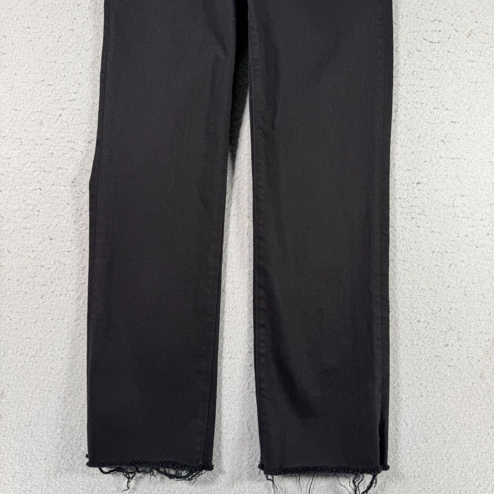 Adriano‎ Goldschmied The Rhett Jean Womens 24R High Waist Straight Black Comfort - Picture 10 of 15